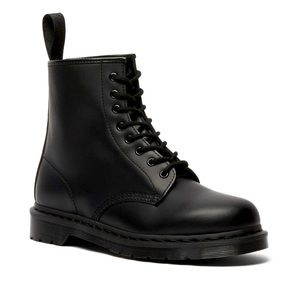 BEST SELLER 1460 Mono Smooth Leather Lace-up Boots Dr. Martens Unisex